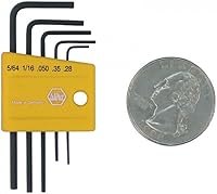 Vista 1 de Wiha 35393 - Juego de 5 piezas Mini L-Key Short Hex SAE Set