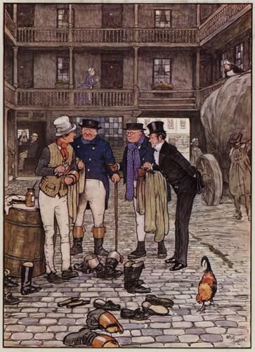 Peinture sur Toile Pickwick Cecil Aldin | Toile Haute Qualité 60x90