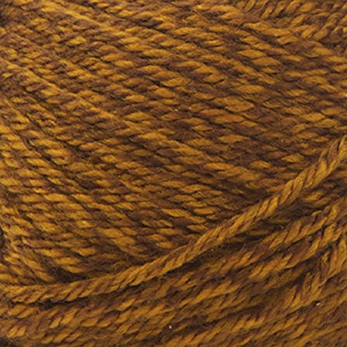 Image of Lion Brand Yarn Basic Stitch Anti-Pilling Knitting Yarn, Yarn for Crocheting, Gold Heather, 1-Pack