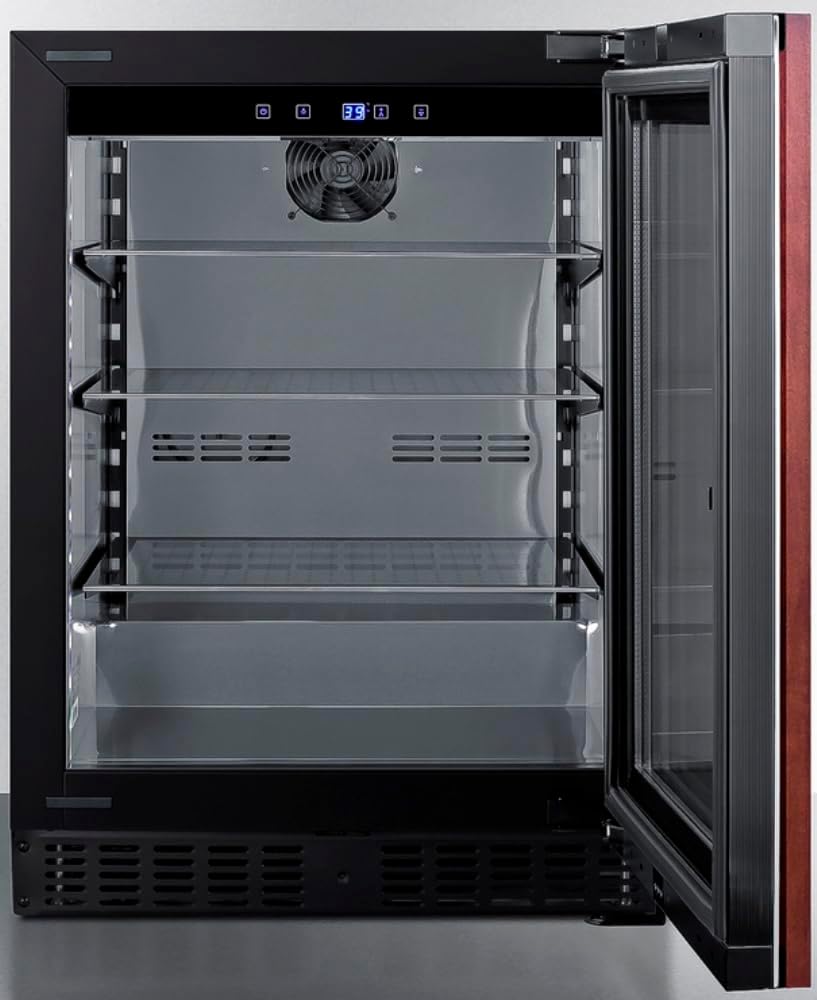 Summit 24” Beverage Center, Shallow Depth, Built-in Beverage Center, ADA Compliant, 3.25 cu.ft. Capacity, Panel Ready*- ASDG2411PNR *Panel not Included