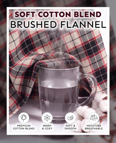 Image of Andrew Scott Men's Flannel Drawstring Pajama Pants