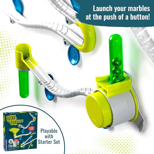 Gecko Run: Marble Run - Rapid-Fire Launcher Expansion | Construction Set - image 2