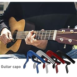 Capodastre Guitare Alliage Capo avec 5 Mediators en durable Alliage d’aluminium pour Classique Folk Guitare Ukulélé… - Les Beatles, Paul McCartney, John Lennon, RIngo Starr, George Harrison Capodastre Guitare Alliage Capo avec 5 Mediators en durable Alliage d'aluminium pour Classique Folk Guitare Ukulélé… – Image 3