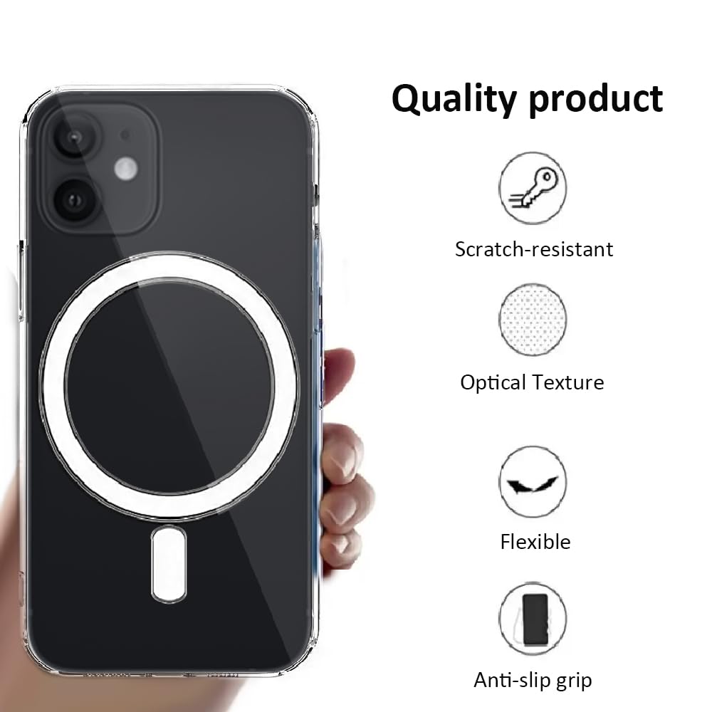 Custodia Magnetica Per IPhone 16 Pro Max - Sottile, Antiurto Grado