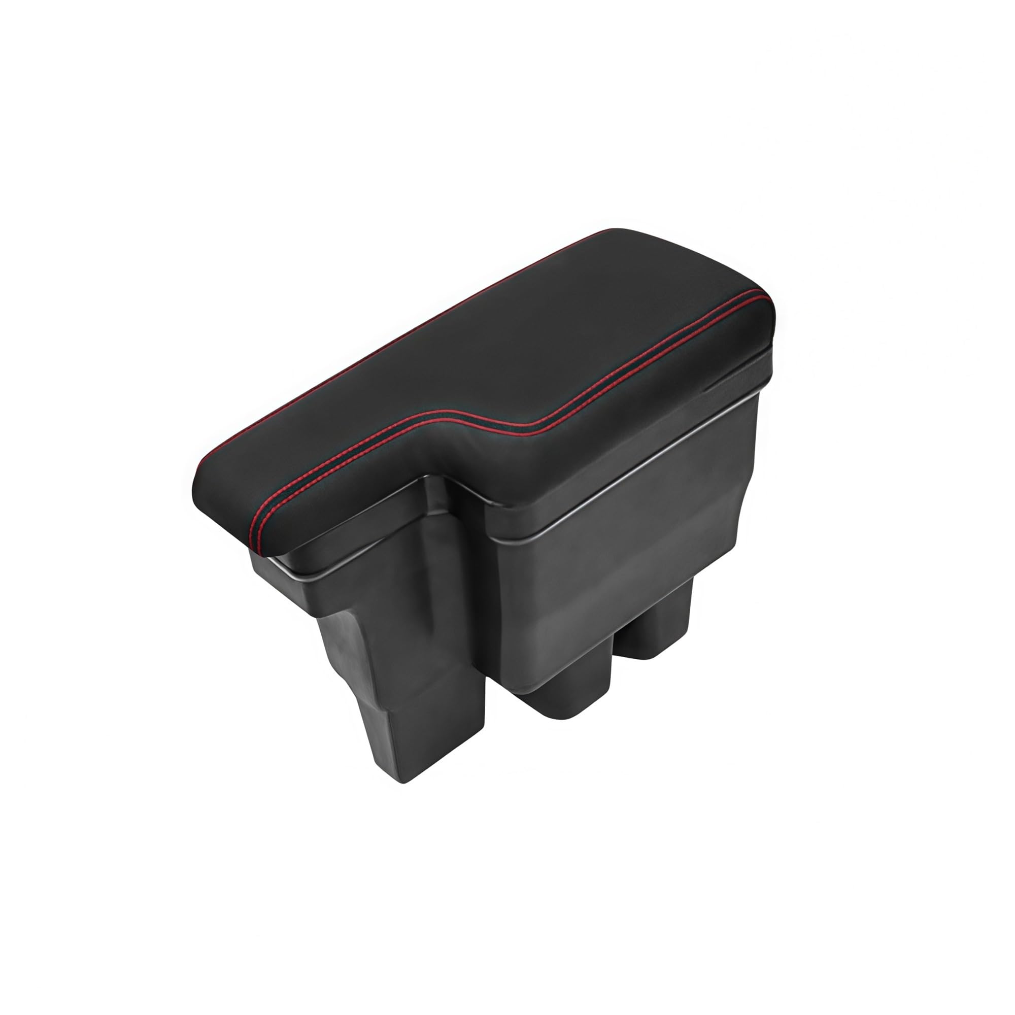 Aextroi Car Armrest Cushion For Suzuki for Jimny JB64 for Sierra JB74W 2019-2020 Car Center Armrest Box Storage Retrofit Parts(Red Armrest Box)