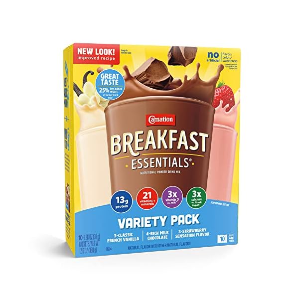 Carnation Breakfast Essentials Complete Nutritional Drink Rich Milk