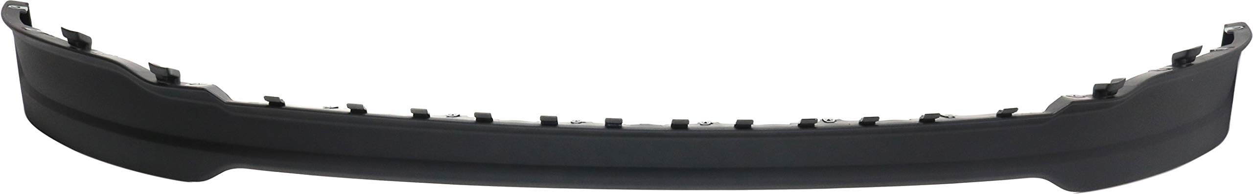 Evan Fischer Valance Compatible with 2014-2015 GMC Sierra 1500 Textured Air Deflector CAPA Certified Front