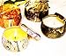 4 Scented Candles Chandler Brand Made 100% from Natural Vegetables Made from Soybeans Oil Wax with Natural Aromatic from Fruit No Chemicals and Non-Toxic a 16 Scents Collection Precious Stones 4.4oz