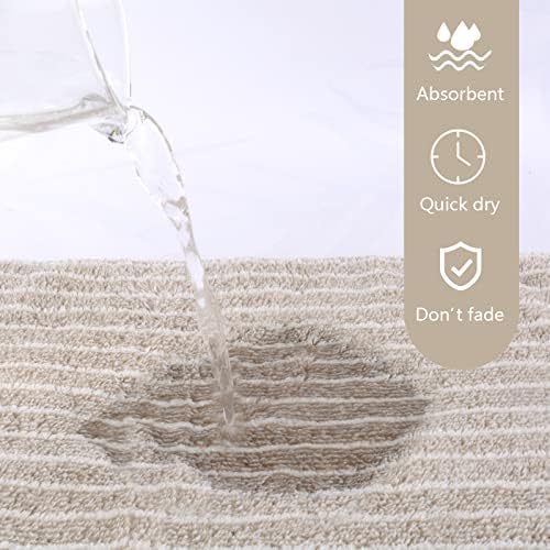 KinHwa Microfibre Hand Towels Ultra Soft Hand Towels for Bathroom Super Absorbent Bath Towels Ideal for Hair Spa Sports and Travel (Brown, 30"x16" 4 pack)