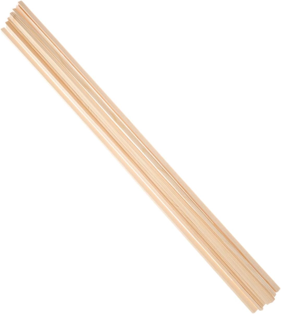 10pcs Wooden Molding Trim for DIY Window Decoration Natural Color Triangle Strips Edge Long for Photography Props and Home Improvement
