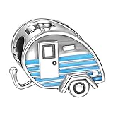 Hohe Qualität: Das Charm ist aus echt 925 Sterling Silber gefertigt, niedlich & absolut Blei und Nickelfrei, zertifiziert durch SGS-Qualität, keine Hautallergien, sicher für empfindliche Haut.