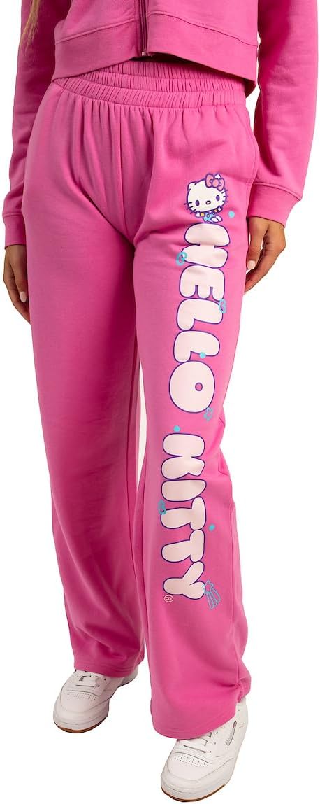Hello Kitty Adult Zip Up Hoodie and Jogger Set