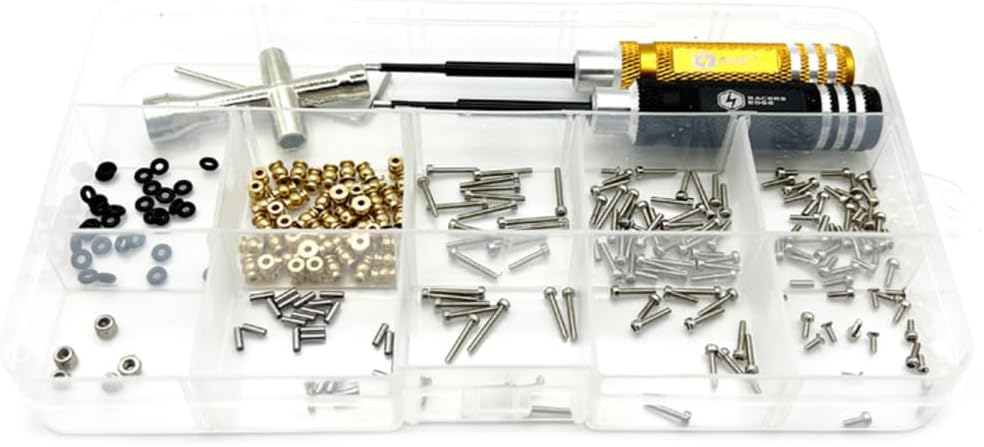 Racers Edge Tool Box Set for Axial Scx24 Includes Machined Tools RCE7759