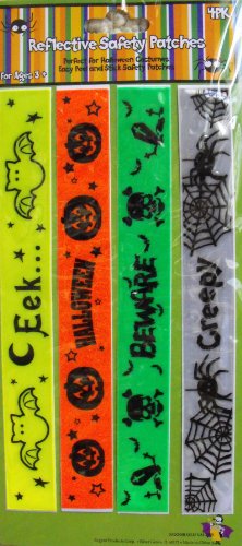 Halloween Reflective Safety Patches