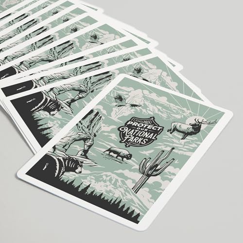 Baraja de Poker Lantern Press Protect Our National Parks miniatura 5