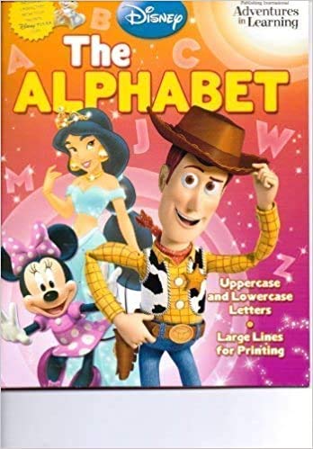 Disney the Alphabet Adventures in Learning Work... 1593945426 Book Cover