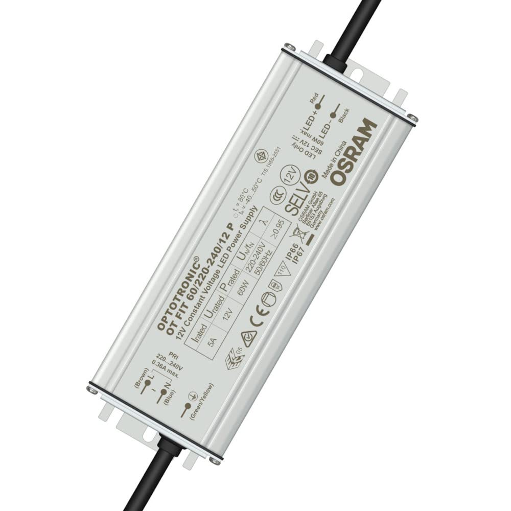Constant Voltage LED Driver 60W 12V OT 60/200-240/12
