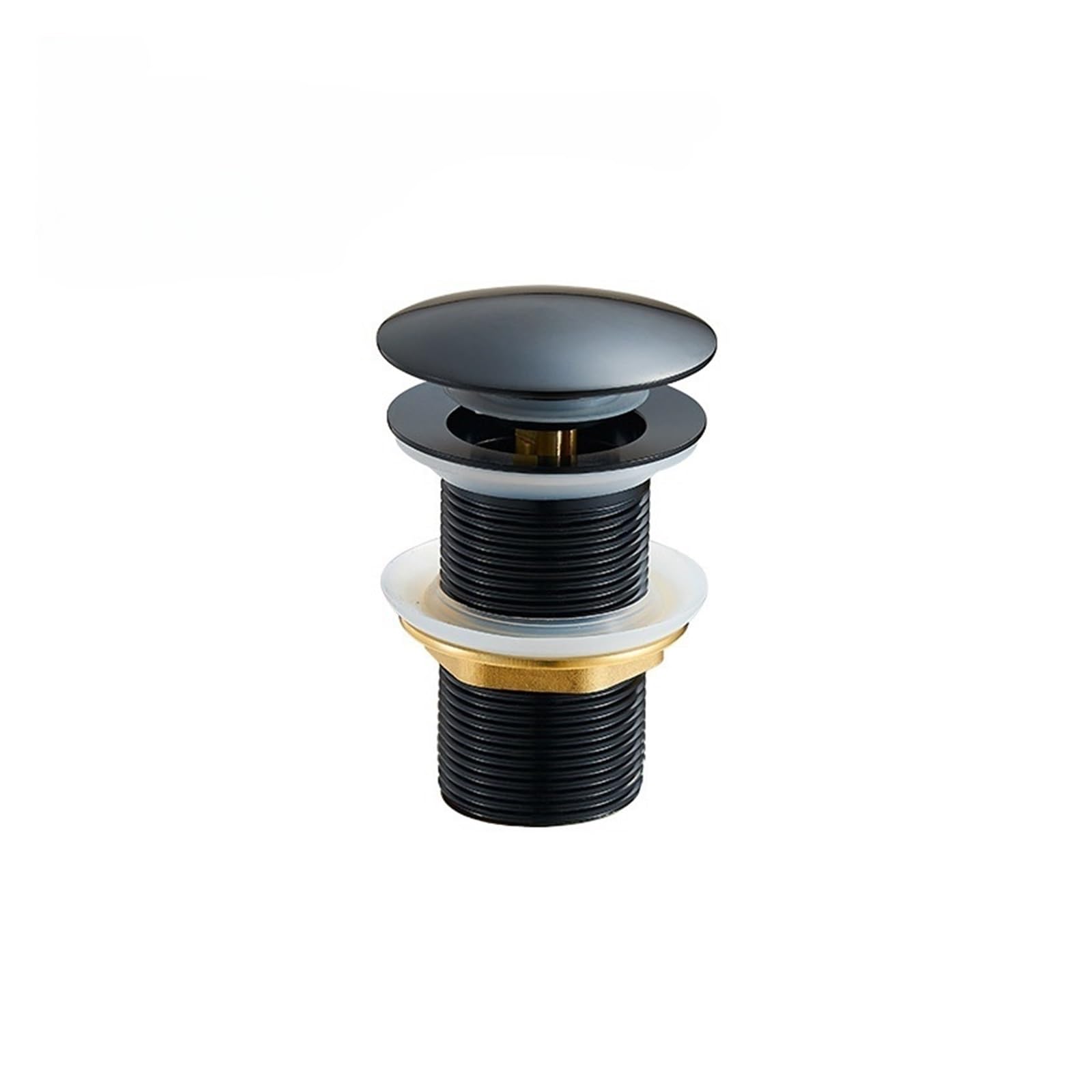 Sink Plug Pop Up Bathroom Sink Stopper Washbasin Pop Up Drain Plug Cover Waste Pipe Drainer With Or Without Overflow For Bath Accessories(I)