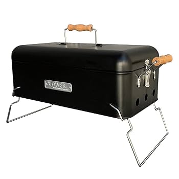 【LV Love様確定】ブラック バーベキューコンロ 二段階ラック付き Amazon.co.jp: スロウワー(SLOWER) バーベキュー コンロ 卓上 2