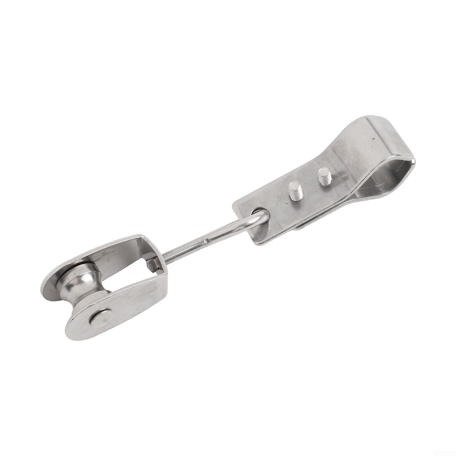 Poulie en acier inoxydable 304 et pince de fixation pour les configurations de voile d'ombrage avec compatibilité de type de roue double
