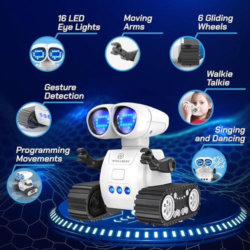 Hopetiger B4 Rc Robot Toys For Kids - Rechargeable Walkie Talkie Remote Control Toy thumb #4