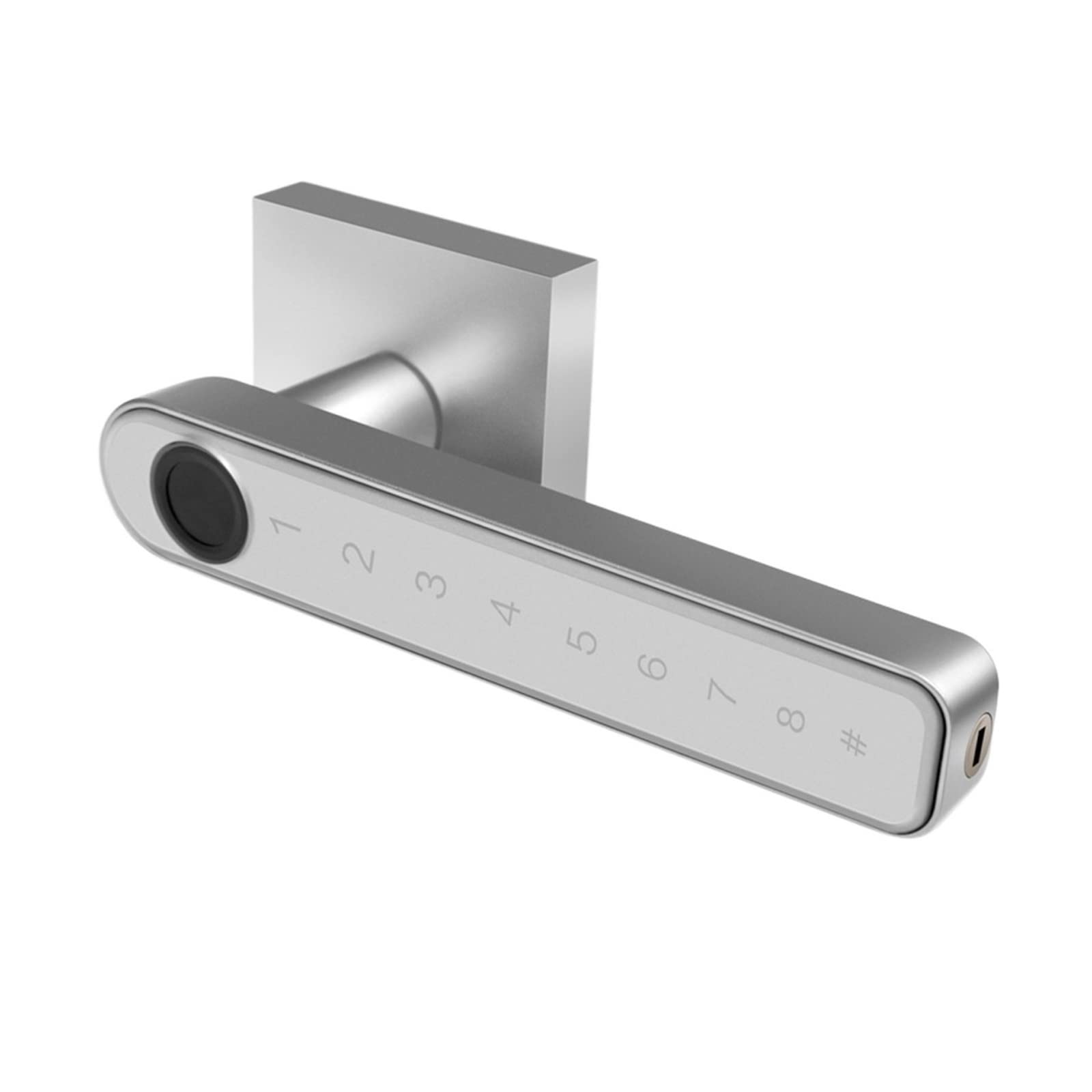 Serratura Smart, Serrature for impronte digitali con serratura intelligenteTUYA App Control Password biometrica for impronte digitali Maniglia domestica Serrature elettriche ,Smart Lock Facile da Inst