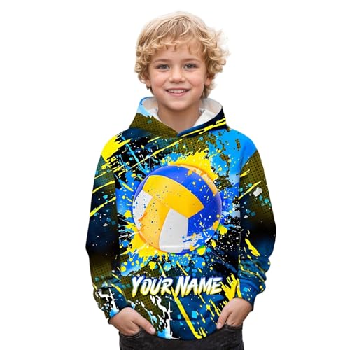Sweat à capuche motif sportif enfant pour le collège et les loisirs