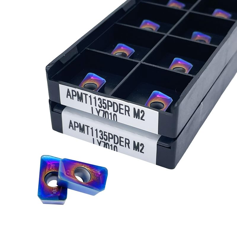 10 piezas APMT1604 M2 H2 herramientas de torneado CNC miniatura 4