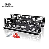 ✅ AUTO NERDS VERSPRECHEN – Statte dich mit deutscher Qualität aus und lebe so sorgenfrei wie möglich. Wir ermöglichen dir einen risikolosen Kauf, da es dieser Kennzeichenhalter Auto Liebhabern ermöglicht das Produkt innerhalb von 30 Tagen zurückzuschicken!