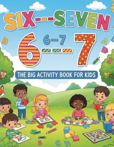 Six---Seven 6---7 The Big Activity Book for Kids: +750 Word search,+750 Wordscramble,+20 Suduko Games,+12 Maze Games,activity book for boy,girls, stocking stuffers teenagers image 2
