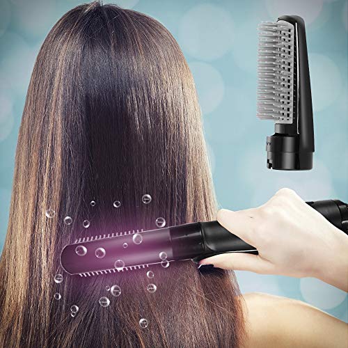 3-in-1 Hair Dryer Brush, Hair Dryer & Volumizer in one, Hair Curler Straightener Dryer Brush in One, Negative Ion Hair Blow Dryer Styler,Lightweight Hot Air Brush for Fast Drying Salon Results - Thumbnail 7