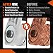 ISINSWIFT Belt Tensioner Assembly with Pulley Fit for Jeep Wrangler 4.0L 2000-2006, Grand Cherokee 4.0L 1999-2004, Replace# 04854089A, 04854089AB