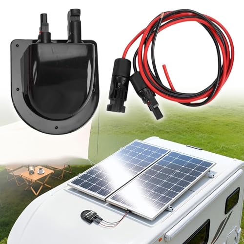 Entrée de câbles étanche pour panneau solaire de camping
