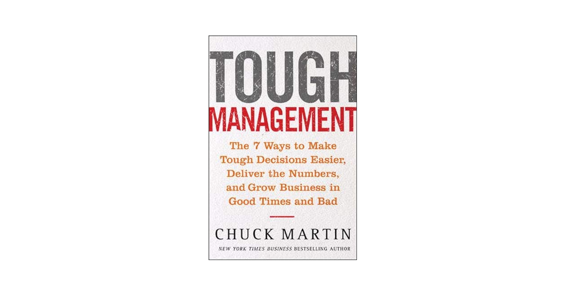 洋書 Tough Management Tough Management: The 7 Ways To Make Tough Decisions Easier
