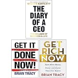The Diary of a CEO, Get Rich Now, Get It Done Now 3 Books Collection Set