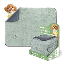 Welpenunterlagen Trainingspads für Hunde 92x80cm – Super saugfähige Puppy Pads, waschbare & rutschfeste PIPI Unterlagen, auslaufsicher für Hunde und Meerschweinchen