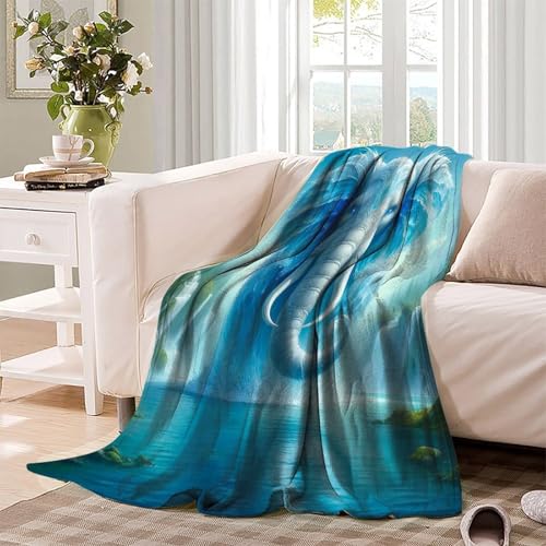 Couverture éléphant microfibre lit chaud plaid douillet ado adulte - 4