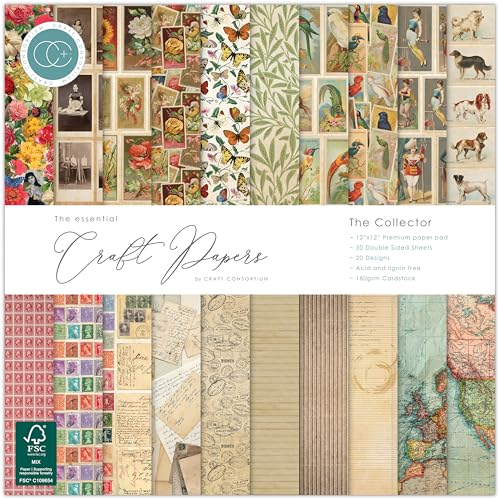 Papier scrapbooking Craft Consortium sans acide pour éviter le jaunissement de vos photos