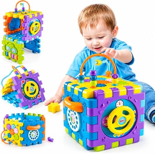 Galaxy Hi-Tech® Activity Cube for Toddlers Baby Educational Musical Toy
