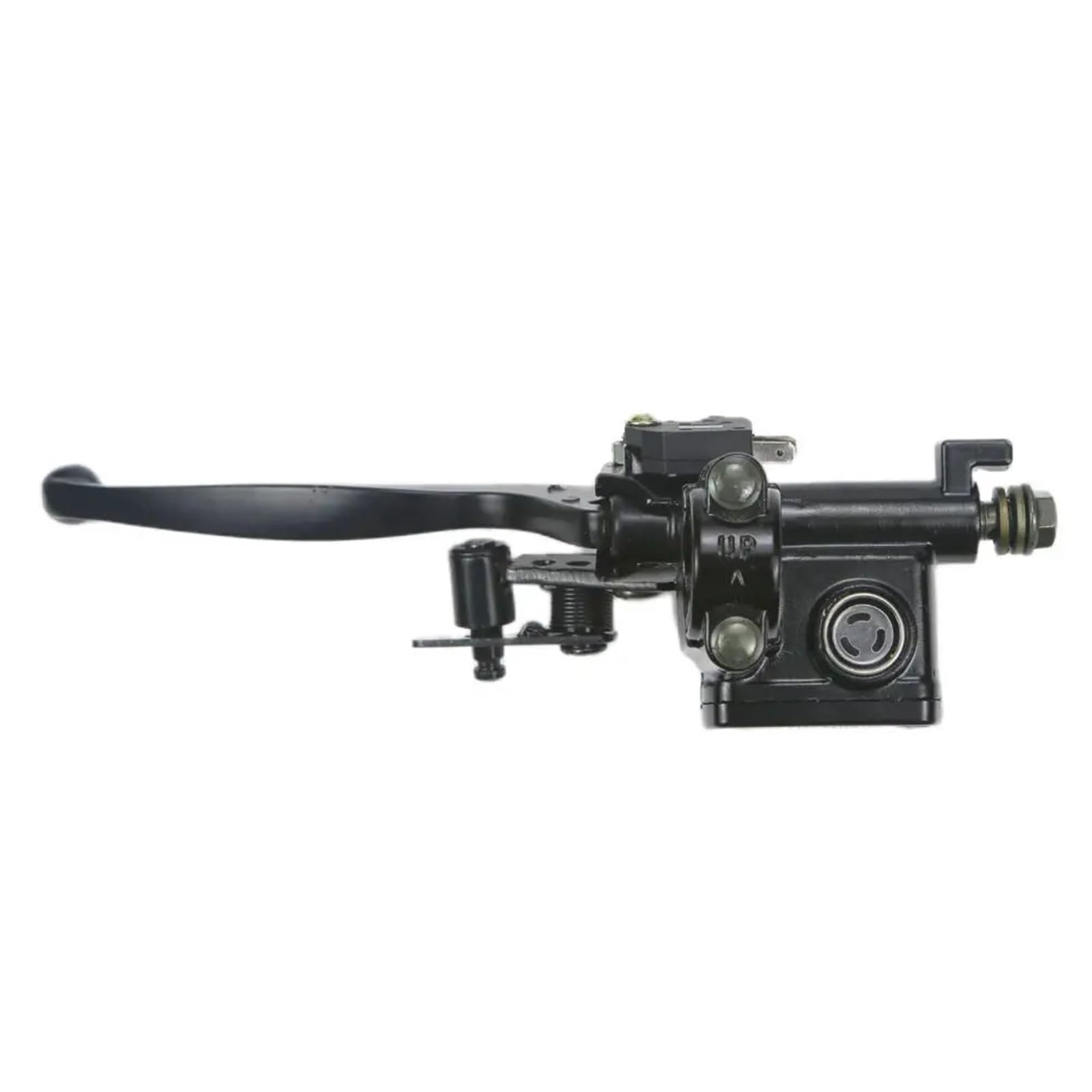Haysxvr Right Brake Pump Lever Front Left Clutch Master Cylinder Fit For 50Cc 110Cc 150Cc Quad Bike Atv Adjustable Motorcycle Forward Brake Pump(Right)