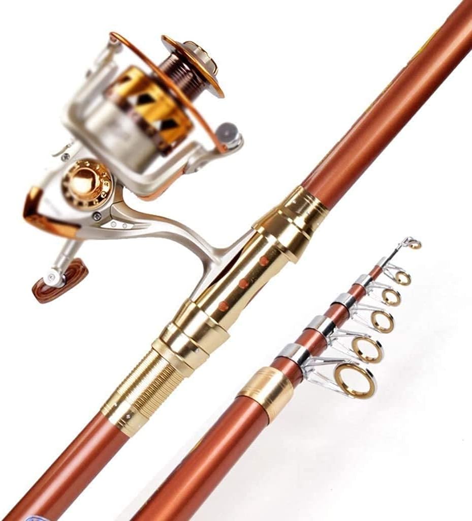 Fly Fishing Rod Reel Portable Fly Rod and CNC-machined Aluminum Alloy