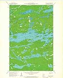 YellowMaps Brule Lake MN topo map, 1:24000 Scale, 7.5 X 7.5 Minute, Historical, 1960, Updated 1962, 27.23 x 21.53 in - Paper