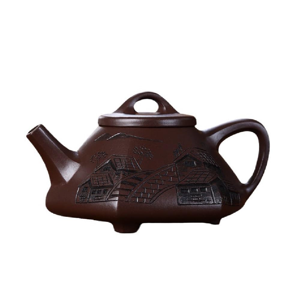 Théière argile violette Yixing anti amertume Ziye Shi Piao pour thé Oolong