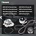 SCITOO Timing Belt Water Pump Kit Fit 2008-2014 Pontiac G3 Wave Saturn Astra Suzuki Swift+ Chevrolet Aveo Cruze Sonic Aveo5 4Cyl 1.6L 1.8L 24422964