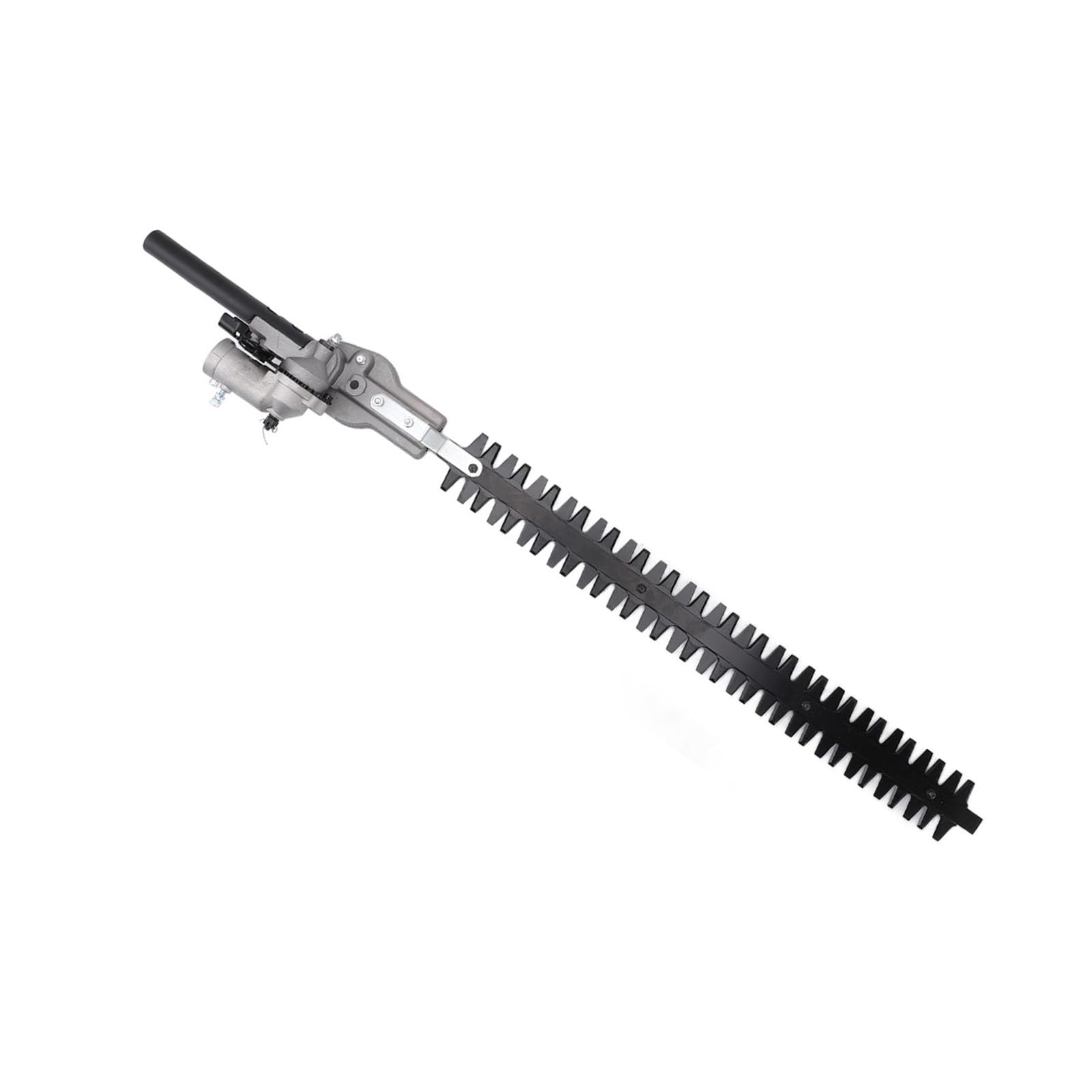 Accesorio de Cabezal de Corte de Setos, Tubo de 26mm de Diámetro, 9 Estrías, Desbrozadora de Poste Alto para Herramientas de Jardín, Acero Al Manganeso Multifuncional (28* ñame)