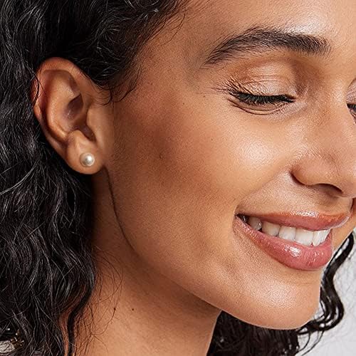Silver Stud Earrings for Women,S925 Sterling Silver Stud Earrings Cute Deer Butterfly Heart Silver Studs Cubic Zirconia Hypoallergenic Silver Earrings for Girls Sleeper Cartilage Studs Earring Sets