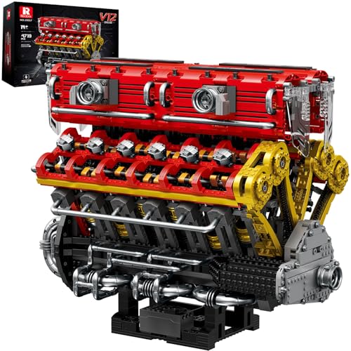 V12 Engine Cars: The 17 Cars That Have V12 Engine (2023) Reobrix V12 Engine Building Block Sets for Adults 33017 Sports Car Engine Model Kit Technic Electric...