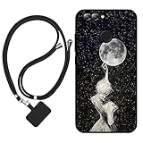 Sunrive Funda Compatible con Huawei Nova 2,Slim Fit Gel Mate Carcasa Case Bumper de Impactos y Anti-Arañazos Espalda Cover (Sombra de Espalda,Luna,Estrellas)+1 X Correa Universal Sunrive Funda Compatible con Huawei Nova 2,Slim Fit Gel Mate Carcasa Case Bumper de Impactos y Anti-Arañazos Espalda Cover (Sombra de Espalda,Luna,Estrellas)+1 X Correa Universal