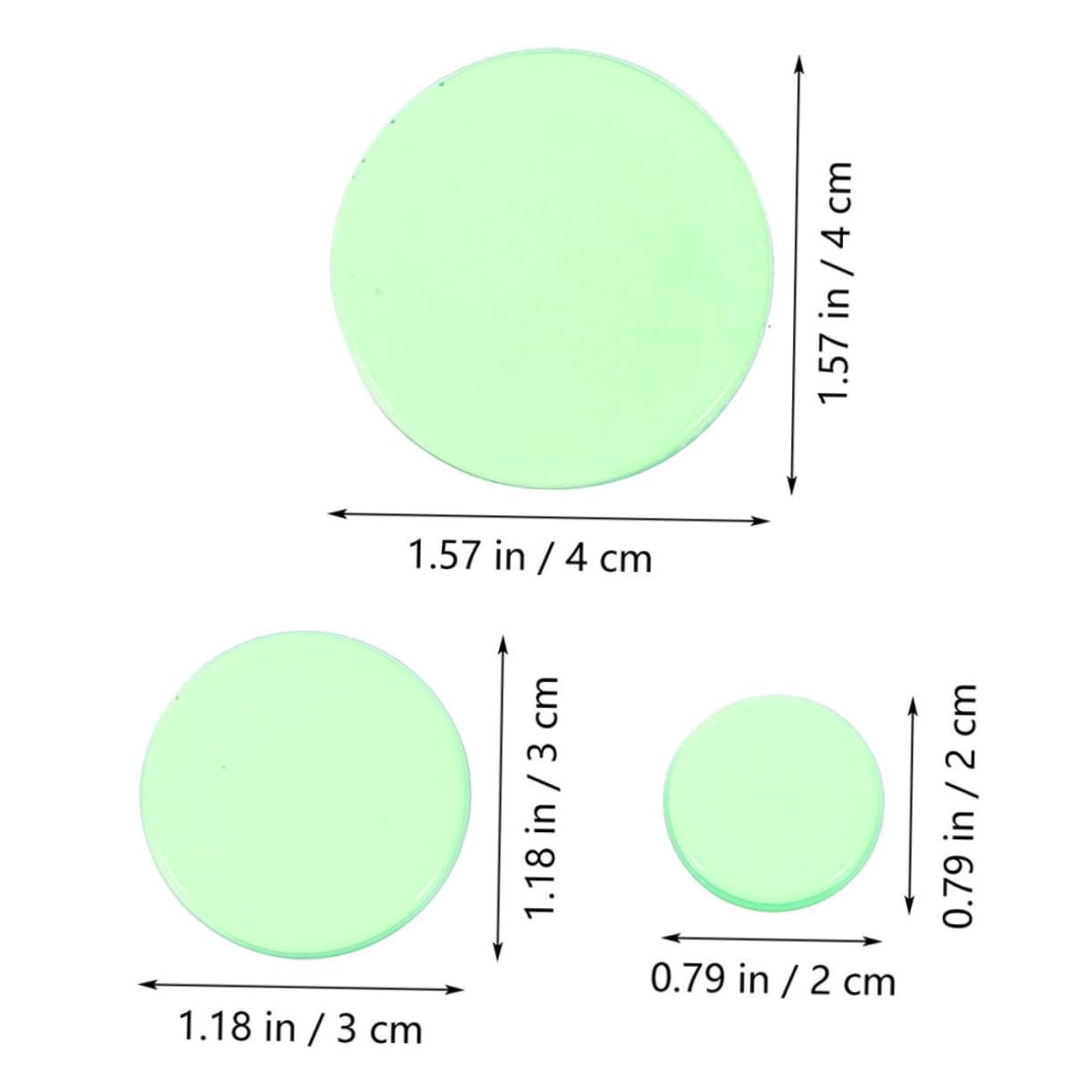 Vaguelly 24pcs Mute Pad Drum Pad Snare Drum Silicone Drum Dampeners Drum Mats Drum Mute Cushion Drum Dampening Cushion Drum Supplies Drum Silencers Drum Accessories Green