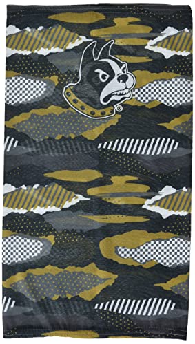 Top of the World NCAA Wofford Terriers Unisex Multipurpose Neck Gaiter Scarf Urban Team Color Camo Icon, Wofford Terriers Black, One Fit